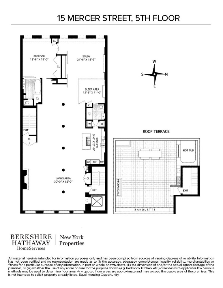 15 Mercer Street Soho New York NY 10013