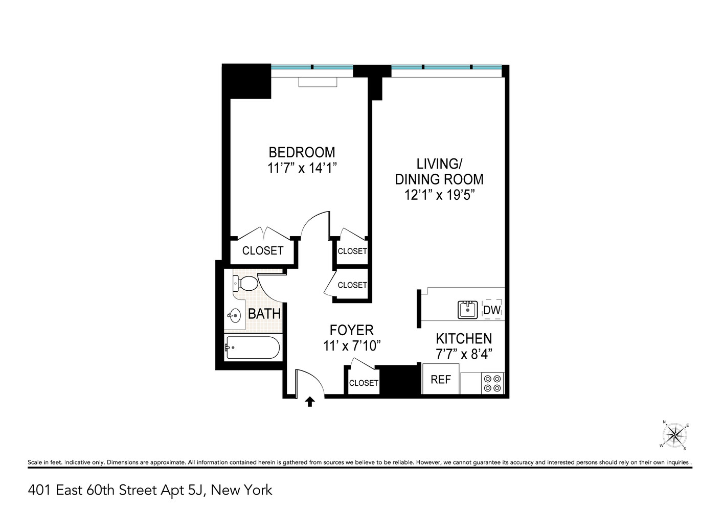 401 East 60th Street 5J Upper East Side New York NY 10022
