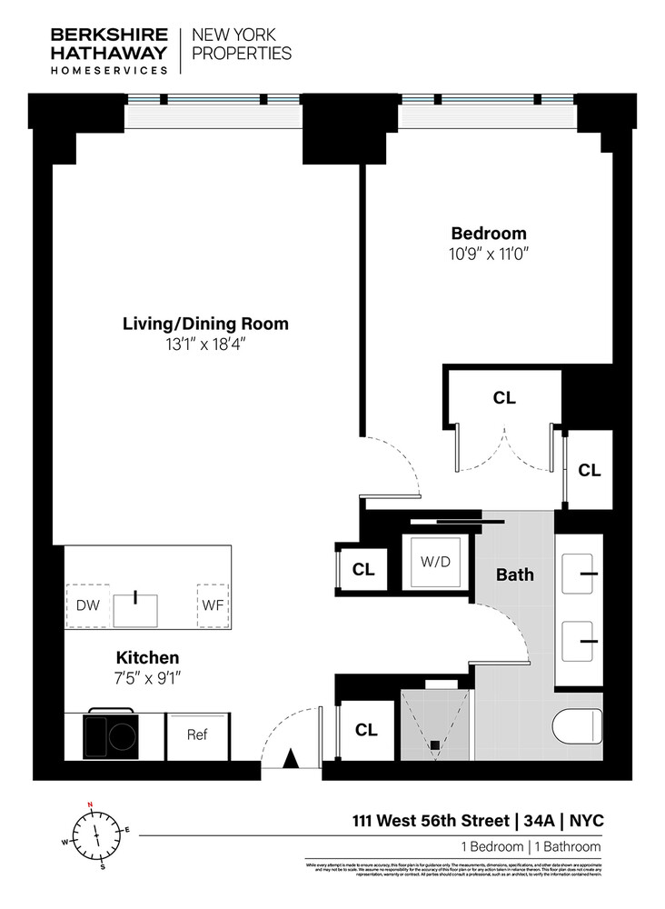 111 West 56th Street 34A Midtown West New York NY 10019