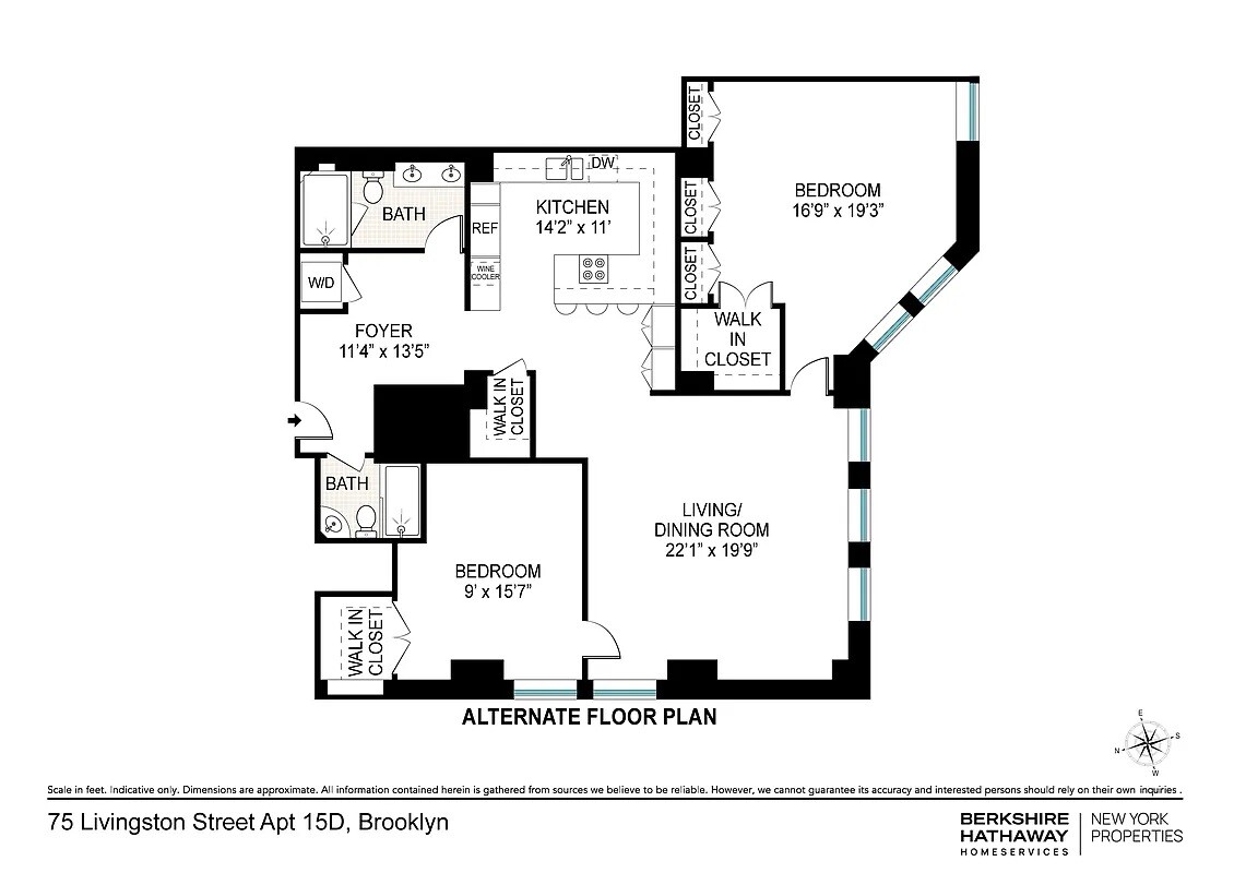 75 Livingston Street 15D Brooklyn Heights Brooklyn NY 11201