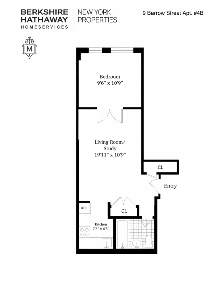 9 Barrow Street 4B Greenwich Village New York NY 10014