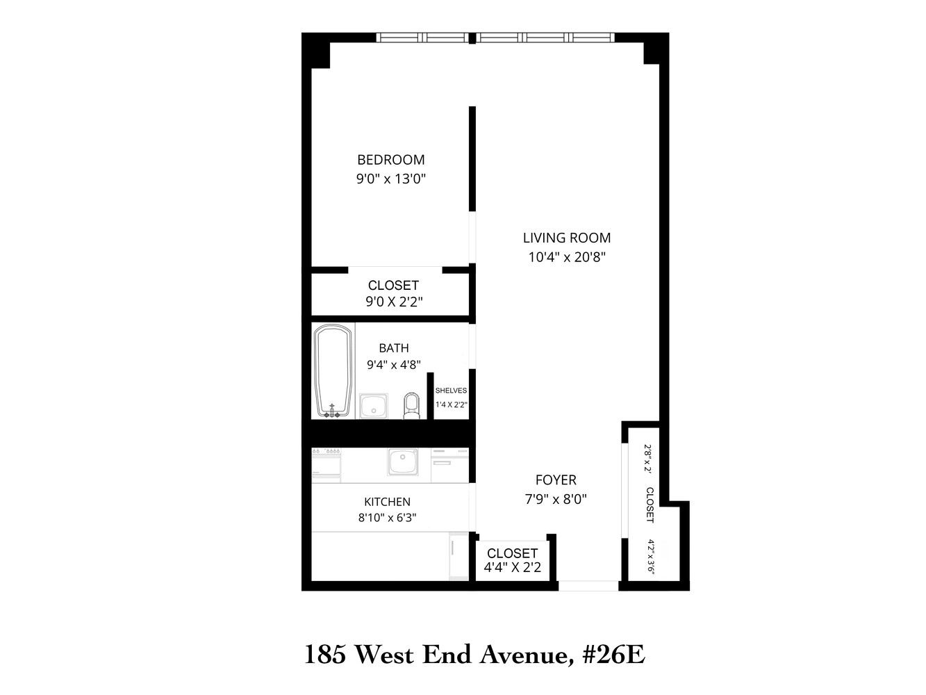 185 West End Avenue 26E Lincoln Square New York NY 10023
