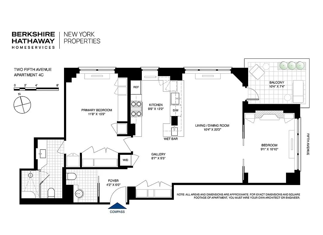 2 Fifth Avenue 4C Greenwich Village New York NY 10011