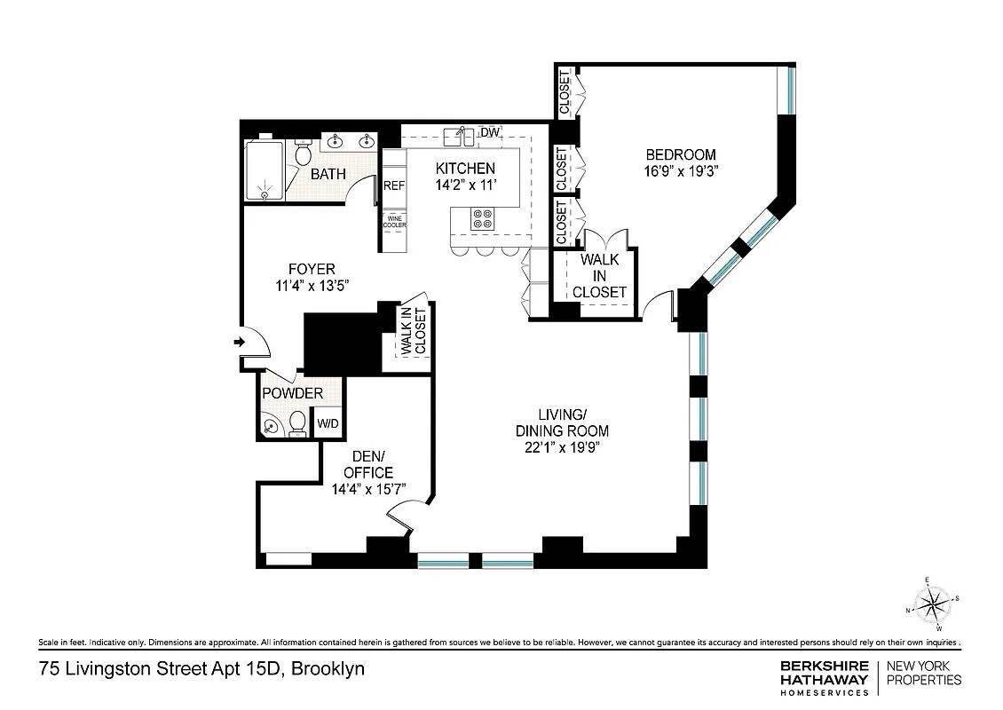 75 Livingston Street 15D Brooklyn Heights Brooklyn NY 11201