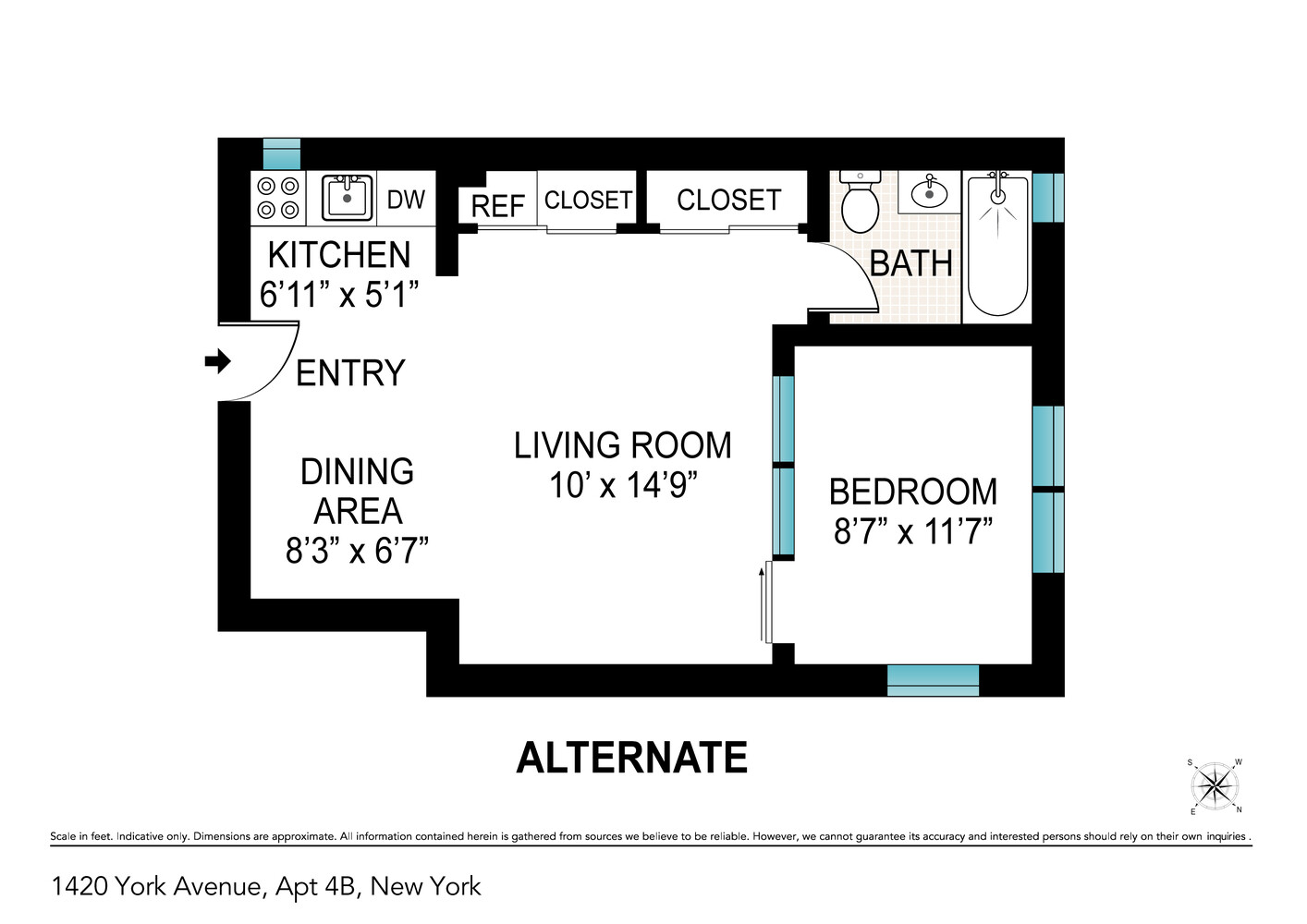 1420 York Avenue 4B Upper East Side New York NY 10021