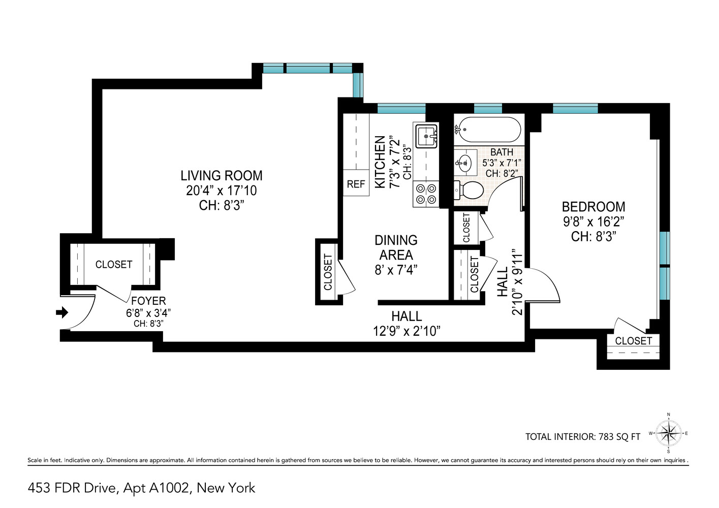 453 FDR Drive A1002 Lower East Side New York NY 10002