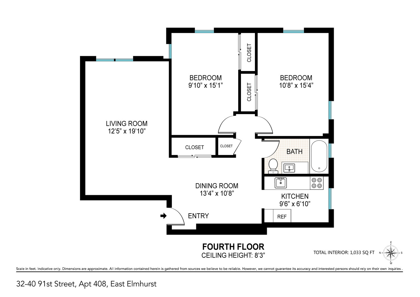32-40 91st Street 408 East Elmhurst Queens NY 11369