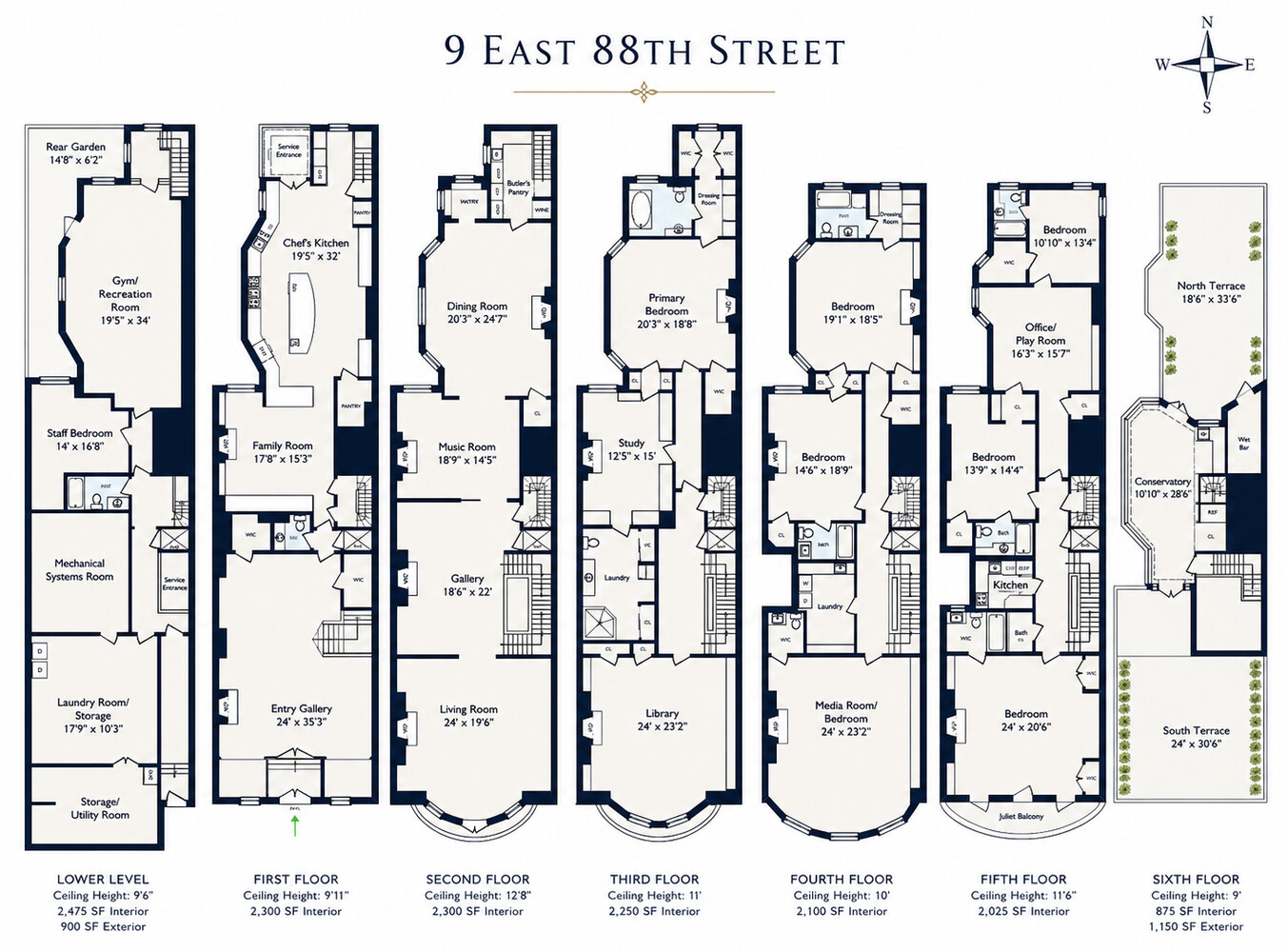 9 East 88th Street Carnegie Hill New York NY 10128