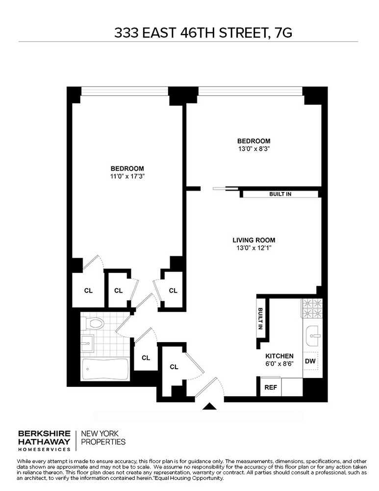 333 East 46th Street 7G Turtle Bay New York NY 10017