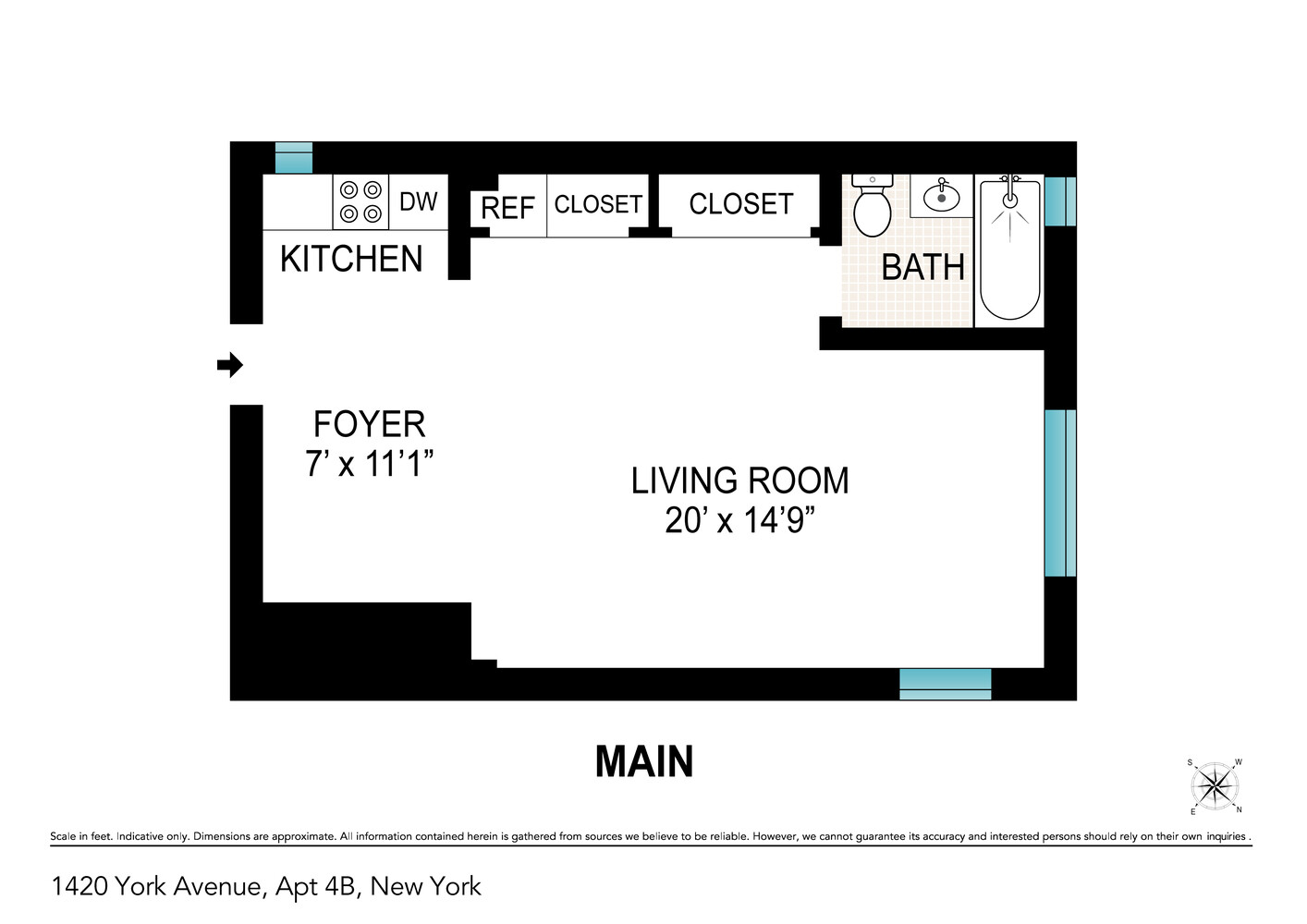 1420 York Avenue 4B Upper East Side New York NY 10021