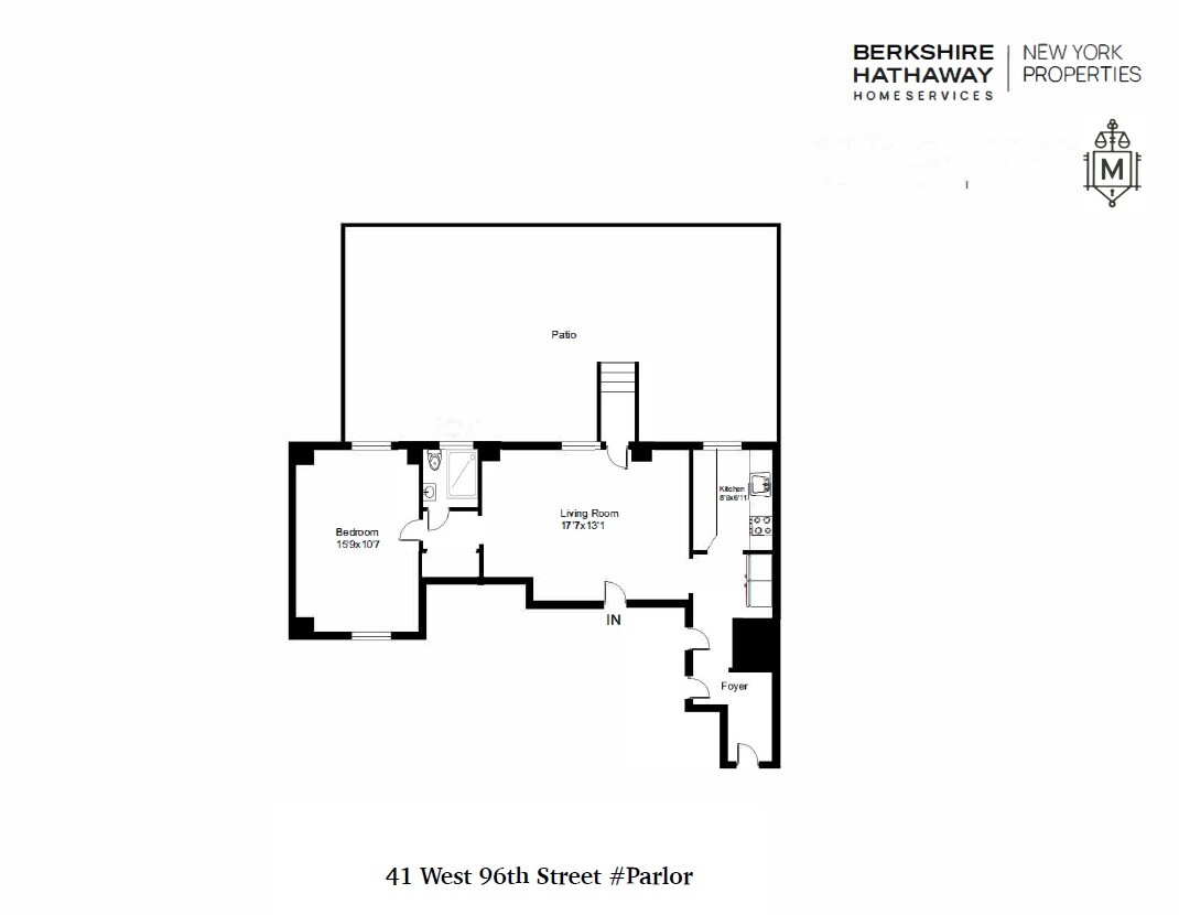 41 West 96th Street PARLOR Upper West Side New York NY 10025