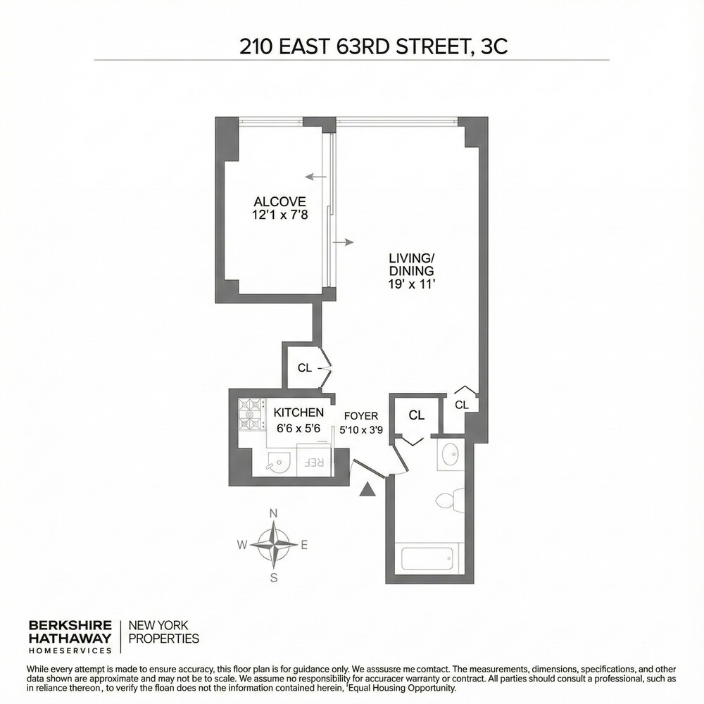 210 East 63rd Street 3C Upper East Side New York NY 10065